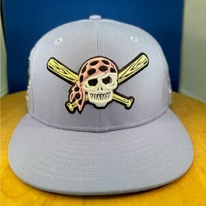 Hatclub Pittsburgh Pirates Sugar Shack Skully Sz 7 1/4 New Era Exclusive Banned